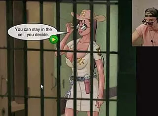 Want to escape jail? Flash tits and ride lesbians