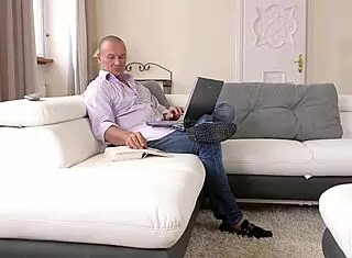 Blondie Angel Black eagerly spreads her legs for rough anal