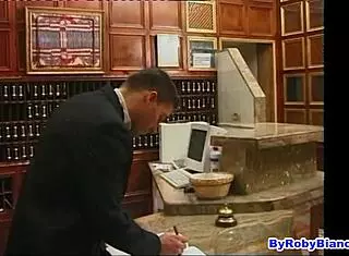 man, this hotel is full of european whores with big tits getting their asses fucked in anal sessions