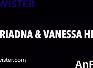 Feisty lesbian dolls fist slits and assholes suggestively