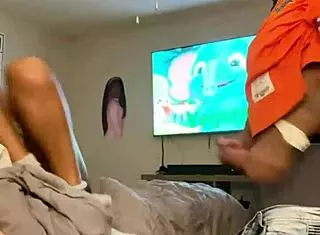 Fucking on her best friend bed... oops