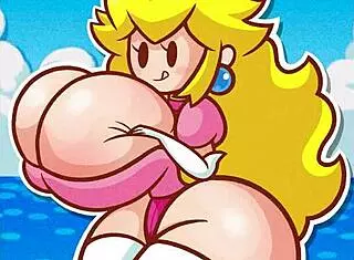 Intriguing Princess Peach hentai compilation with blonde bimbo themes.