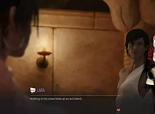 Croft gets a sexy massage in ep 10