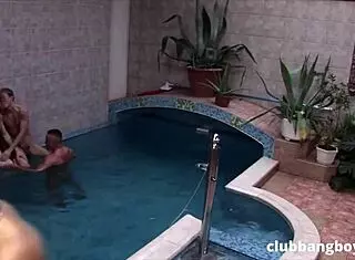 Fit Guys Engage in Gay Orgy