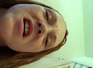 bathroom quickie turns steamy with wife's big tits 😏