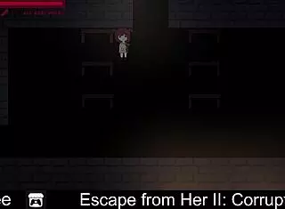 Escape From Her II: Bound And Tickled With Feet!