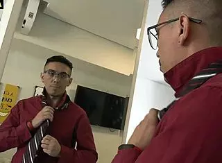 Before work, let's fuck the boss Alicia Ribeiro hard.