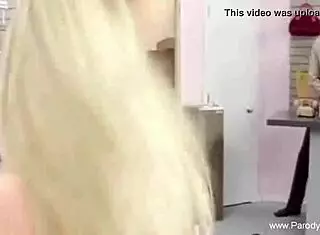 pounding the blonde slut with intense vigor and passion in classic vintage pornstar scene