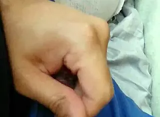 Detailed View Of Jerking Off To Amateur Gay Blowjob With Monster Cock