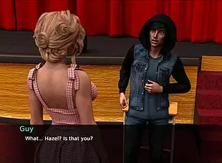 Homemade 3D Nursing Pleasure Scene