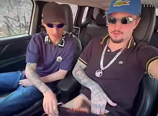 Young Guy Gives His Ass to Black Uber Driver in Brazil!