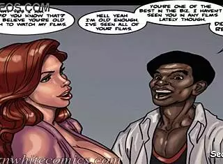 slutty teen 18+s run train on milf cougar in interracial gangbang 😈🔥