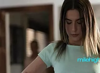 Stepsister Strips Down for Me Unbelievably