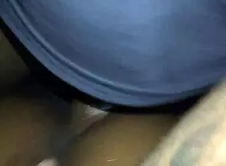 Oiled Ebony Girl Gets Fucked By Long Cock