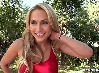 Alanah Rae's Oiled Massive Tits Handjob