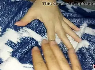 Playing with wife's niece's juicy pussy in roleplay.