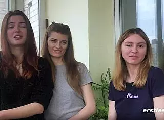 horny lesbian babes unleash wild threesome desires