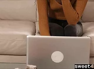 Erotic sex with ebony wife