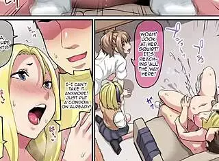 hentai gal brings friend home