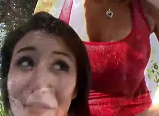 Tara, seduce your step daughter Missi with your tongue