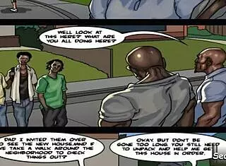 slutty teen 18+s run train on milf cougar in interracial gangbang 😈🔥