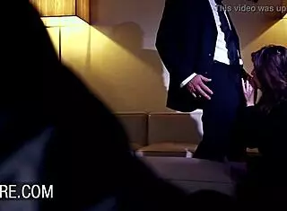 manon martin brunette anal plug leads to threesome