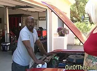 Amateur fucks stepfather in hardcore reality scene