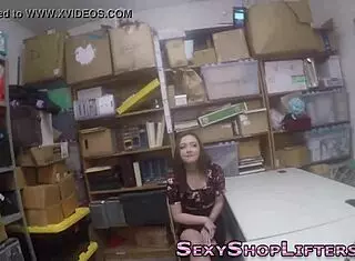 Amateur teen thief caught