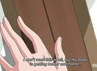 Virgin anime step sister gets hardcore fucked in casual scene