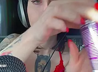 Jerking ASMR No Talking Lou Nesbit Lia Louise