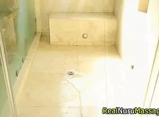 Petite Asian Masseuse Fingers and Fucks Client in Hardcore Session