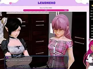 Vtuber Lewdneko Plays Harem Hotel Part 24