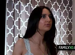 Latina Stepdaughter Eliza Ibarra Craves Stepdad’s Hard Cock