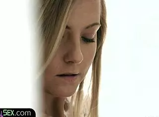 European Model In Glamour Solo Session Fingers Her Pussy To Orgasm