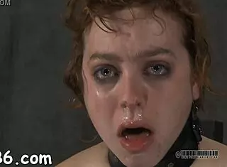 bdsm clip with spanking, fucking, blowjob, femdom, and bondage scene