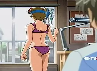 Bride with Big Tits Fucks Weak Boy in Hentai