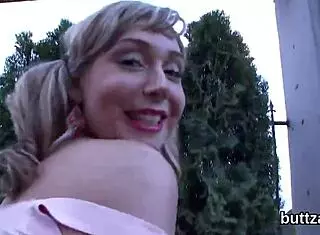 Tight Chick Gets Rode In Stretched Butthole!