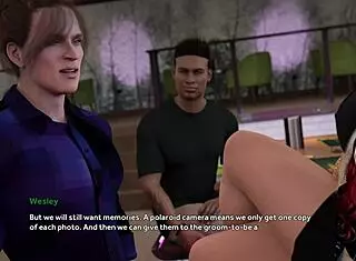 Cheating Wife Flirts In Anime