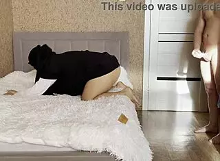 suggestive arab sex with stepmom, involving handjobs and orgasms on wet pussy