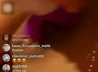 Sexy live girl on Instagram