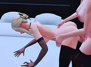Trans Stepdaughter Seduces Stepmom In Sims