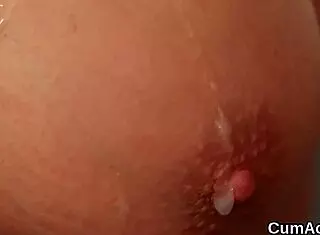 Hey, watch this wacky honey handle a huge cum load! 😏