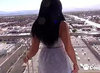 Bella Reese feels the intense cumshot on her perfect ass