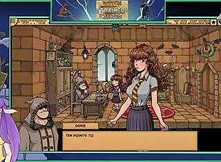 witch trainer silver part 16 with sexy brunette