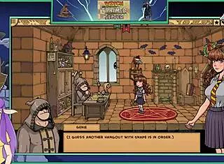 witch trainer silver part 16 with sexy brunette