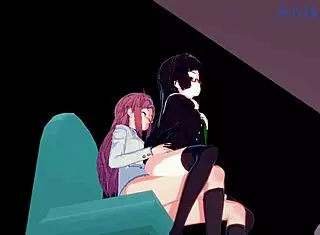 Marika Kato and Chiaki Kurihara in wild futanari hentai