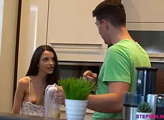 Ohana Petite Shows Wet Tight Pussy Bent Over