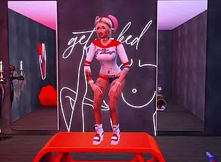 harley quinn turned into sex slave for rough anal