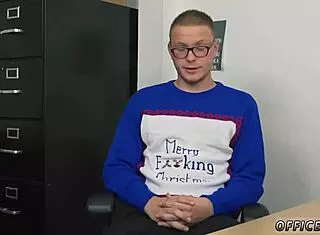 Young boy and old lady in gay sex movie