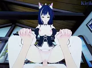 hey, wanna see karyl and arisa in intense pov hentai creampie?